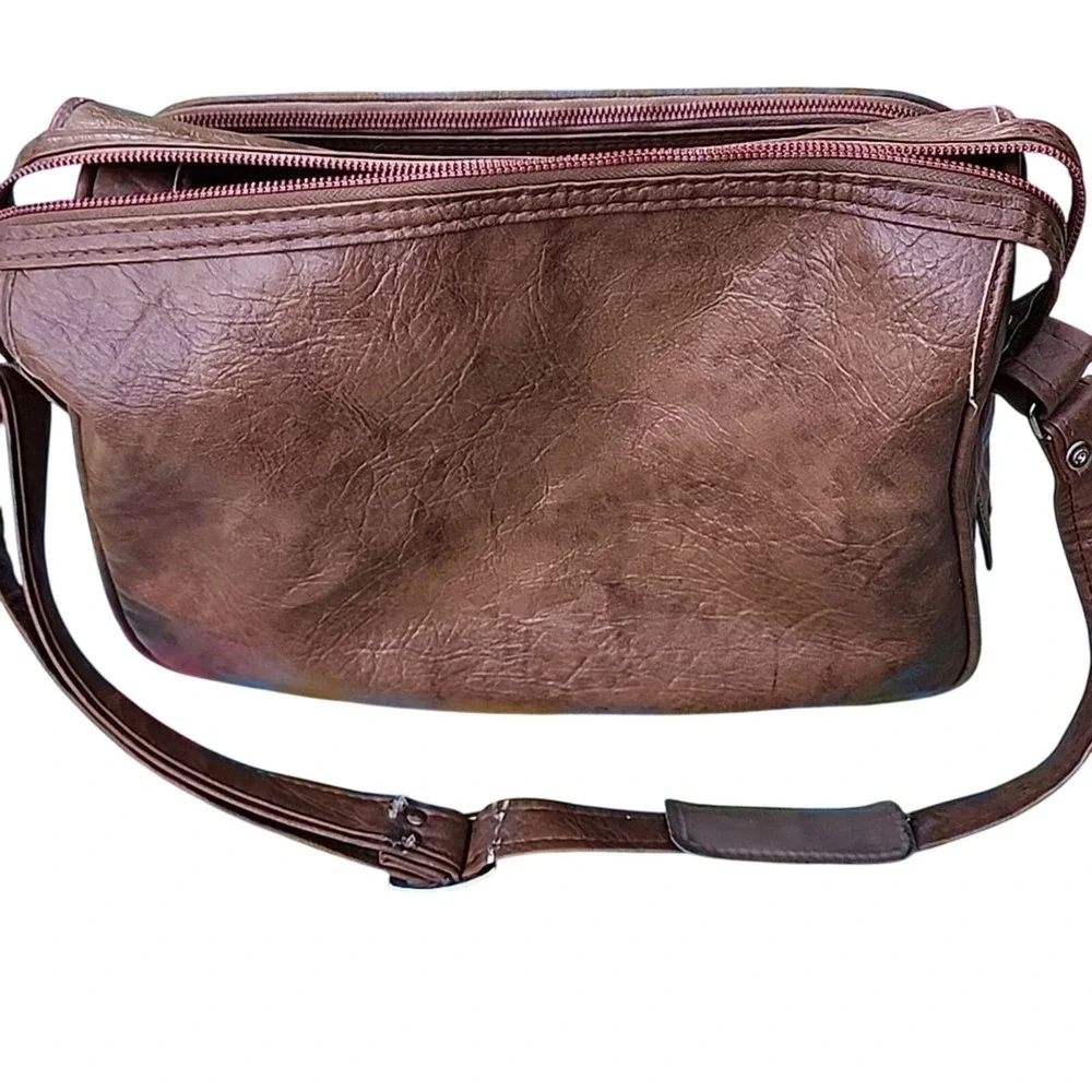 Samsonite Silhouette II Carry On Bag Unisex Large Brown Vintage Travel Retro